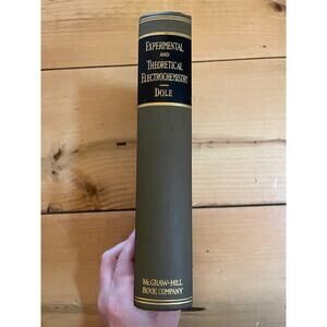 VTG Experimental and theoretical electrochemistry book. H/C Dole. 1st edition